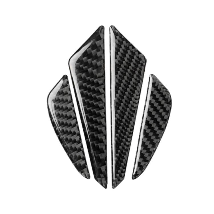 4pcs /Set Carbon Fiber Anti-Collision Stickers For Volkswagen Magotan/CC Left-Hand Drive