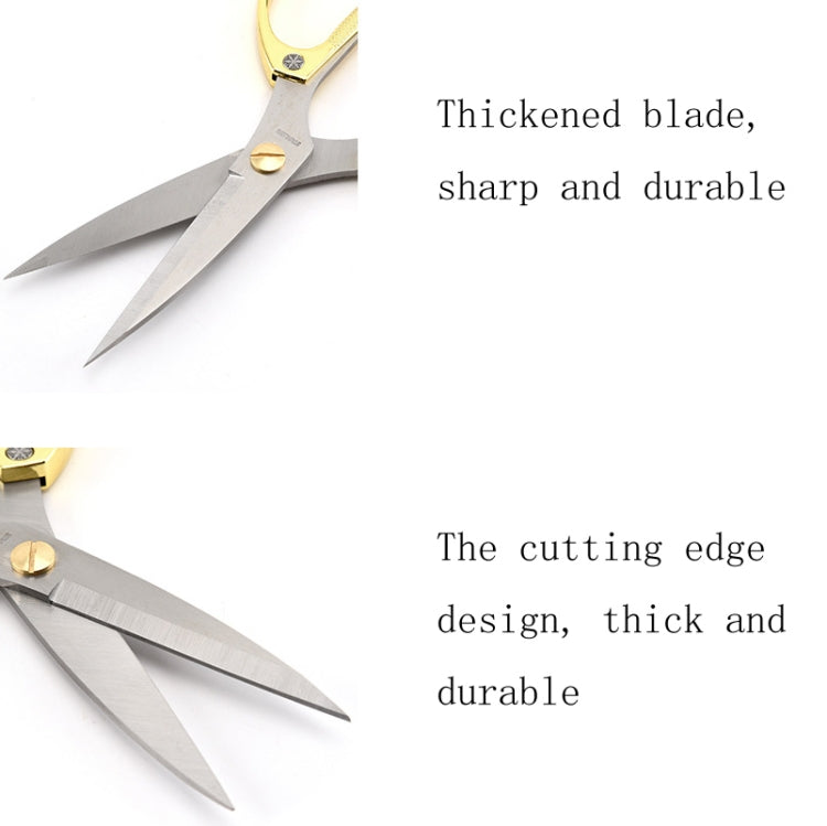 K82 Stainless Steel Alloy Scissors Multifunctional Household Powerful Diamond Scissors