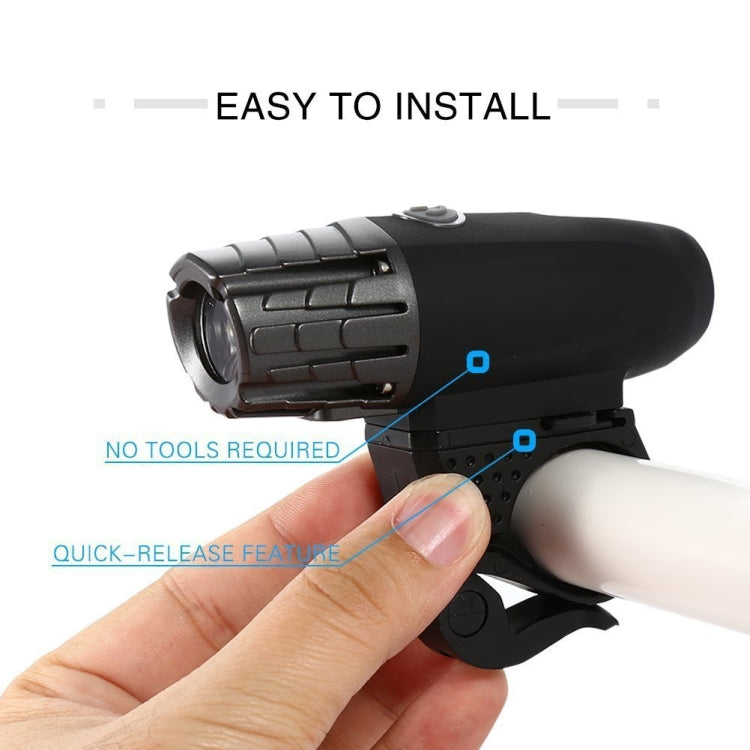 Bike Light USB Rechargeable Mountain Bike Warning Light, Front Light, Front Light + Tail Light