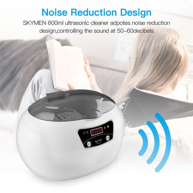 35W 600ml Mini Ultrasonic Cleaner Glasses Jewelry Household Ultrasonic Cleaner, 220V EU Plug, 110V US Plug, 220V AU Plug, 220V UK Plug