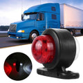 2 Pairs X9 12-24V Mini Double-Sided Red And White Truck Side Lights Modified Special Side Lights, 2 PCS X9