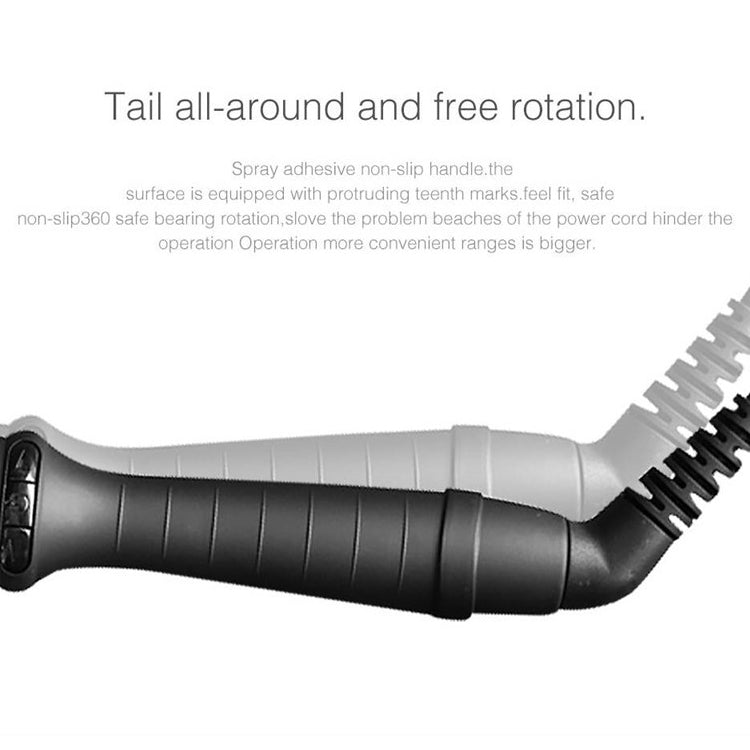 LCD Conical Curling Iron Single Tube Ceramic Glaze Pear Flower Cone, 19mm EU, 25mm EU, 25mm US, 19mm US, 32mm EU