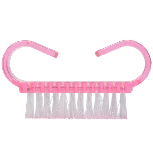10 PCS Cleaning Brush Tools Nail Art Care Manicure Pedicure Remove Dust Small Angle Clean Brushes, 10 PCS Pink, 10 PCS Blue, 10 PCS Purple