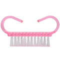 10 PCS Cleaning Brush Tools Nail Art Care Manicure Pedicure Remove Dust Small Angle Clean Brushes, 10 PCS Pink, 10 PCS Blue, 10 PCS Purple