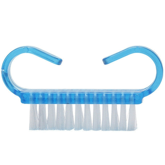 10 PCS Cleaning Brush Tools Nail Art Care Manicure Pedicure Remove Dust Small Angle Clean Brushes, 10 PCS Pink, 10 PCS Blue, 10 PCS Purple