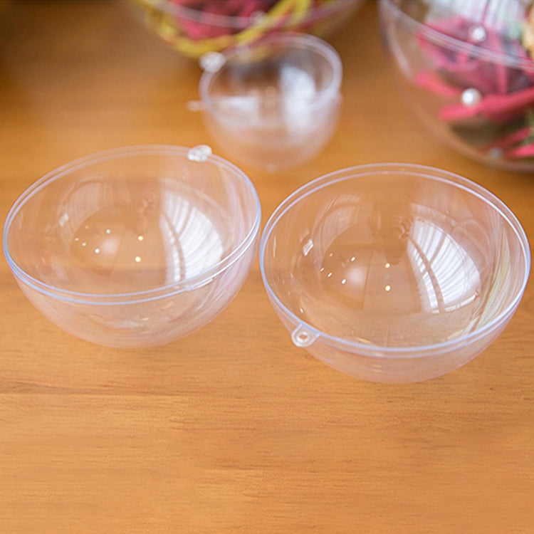 High Transparent Christmas Plastic Hollow Round Ball Window Decoration Mall Hanging Ball, 20cm, 25cm, 30cm, 35cm, 40cm
