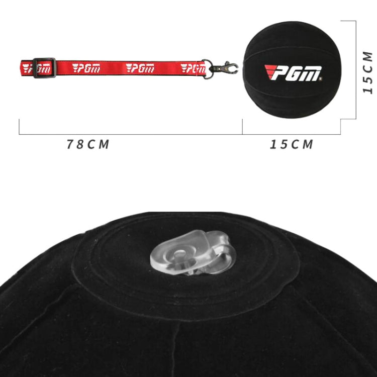 PGM JZQ012 Golf Inflatable Ball Swing Trainer Arm Corrector Auxiliary Correction Trainer, JZQ012 Black, JZQ012 Gray, JZQ012 Rose Red