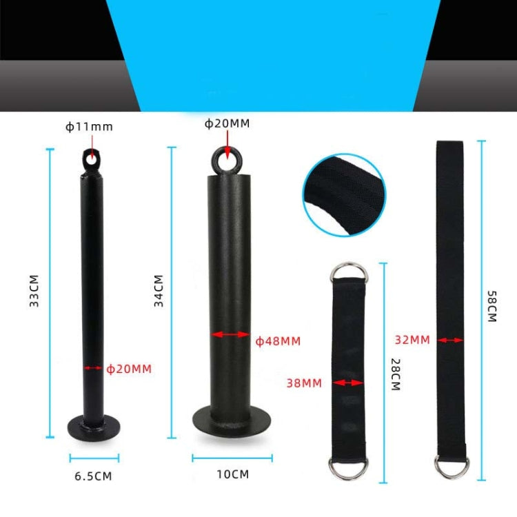 Homemade Fitness Equipment Home High Pull-Down Training Equipment Rally Triceps, 2.0cm Bell Plate Tray Set 1, 2.0cm Bell Plate Tray Set 2, 2.0cm Bell Plate Tray Set 3, 2.0cm Bell Plate Tray Set 4, 4.8cm Bell Plate Tray Set 1, 4.8cm Bell Plate Tray Set 2