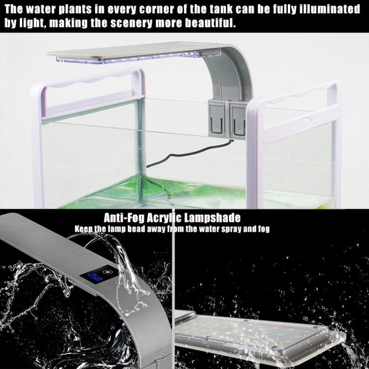 AST X9 Thin LED Fish Tank Clip Light High Power Aquatic Lamp, US High Version, EU High Version, EU Standard Version