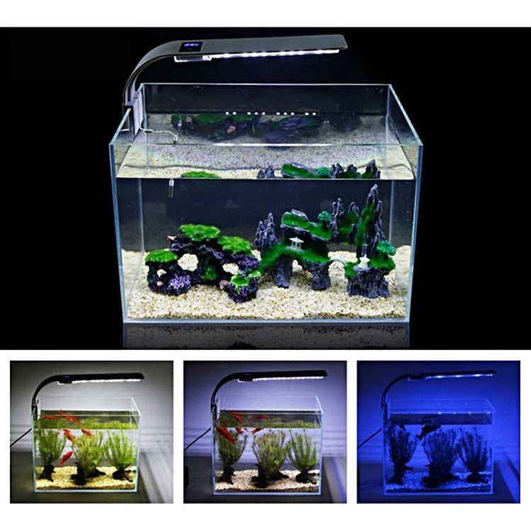 AST X9 Thin LED Fish Tank Clip Light High Power Aquatic Lamp, US High Version, EU High Version, EU Standard Version