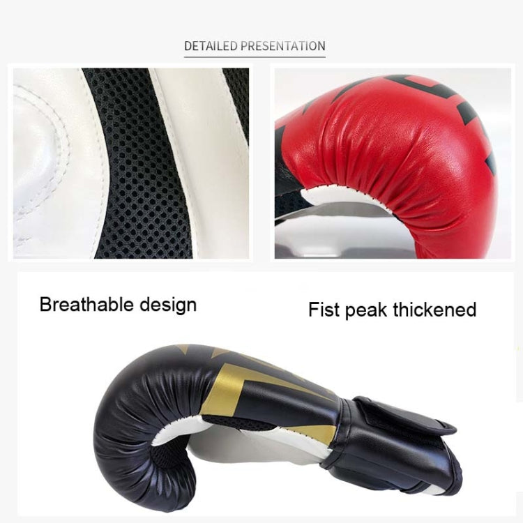 NW-036 Boxing Gloves Adult Professional Training Gloves Fighting Gloves Muay Thai Fighting Gloves, 6oz, 10oz