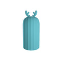 Elk Silicone Hot Water Bottle Hand Warmer Microwave Heating Warm Belly Water Injection Bag with Paper package, Blue, Brown, Pink