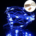 10 PCS LED Wine Bottle Cork Copper Wire String Light IP44 Waterproof Holiday Decoration Lamp, 1m 10LEDs, 2m 20LEDs