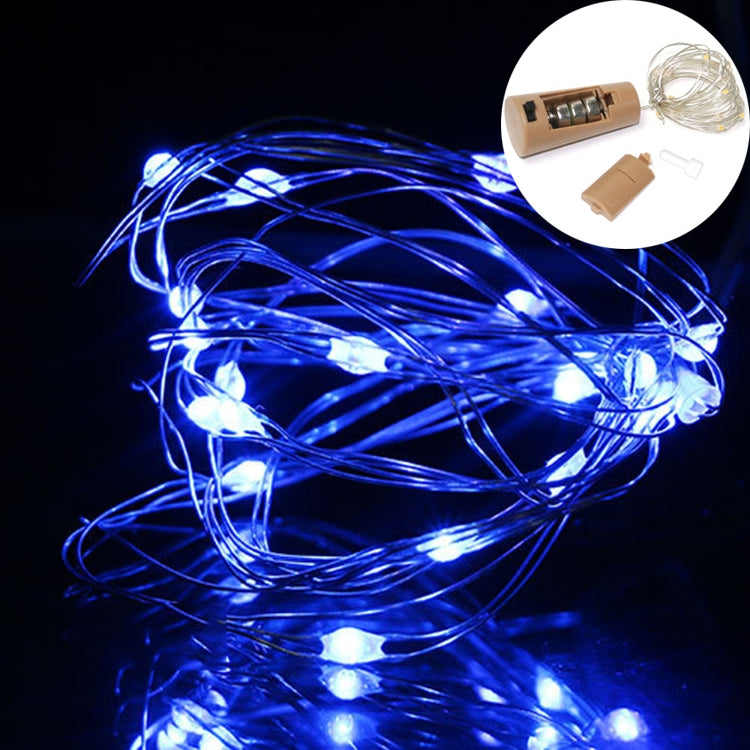 10 PCS LED Wine Bottle Cork Copper Wire String Light IP44 Waterproof Holiday Decoration Lamp, 1m 10LEDs, 2m 20LEDs