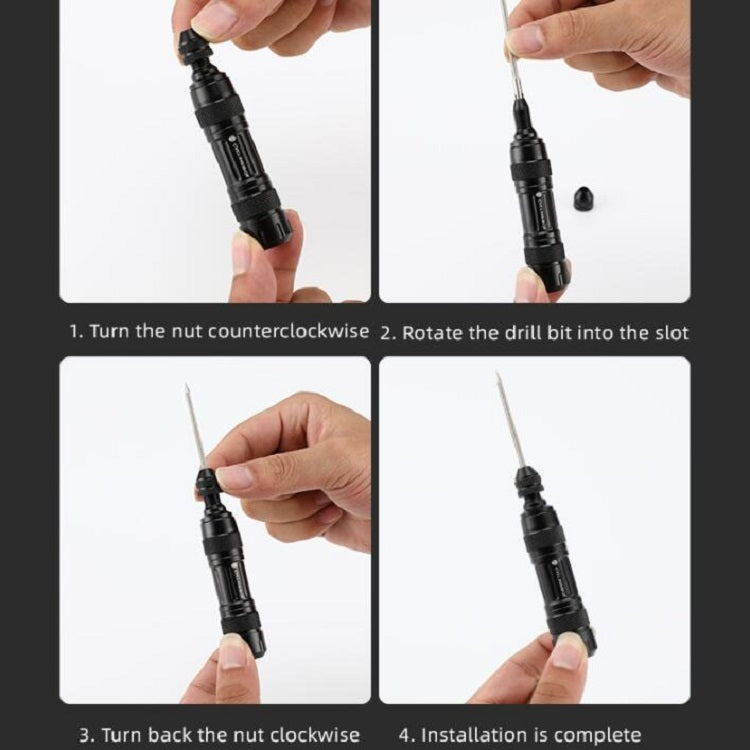 CYCLINGBOX Mountain Bike Vacuum Aluminum Alloy Tire Repair Tool Bicycle Repair Integrated Storage Design Tool, BG-9901(Black), BG-9901(Silver)