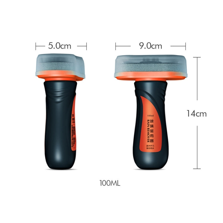 2 PCS Glass Rain Repellent Cleaner Wiper Car Windshield Rain Repellent Cleaner Car Supplies, Rain Repellent, Oil Film Removal