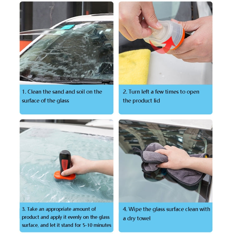 2 PCS Glass Rain Repellent Cleaner Wiper Car Windshield Rain Repellent Cleaner Car Supplies, Rain Repellent, Oil Film Removal