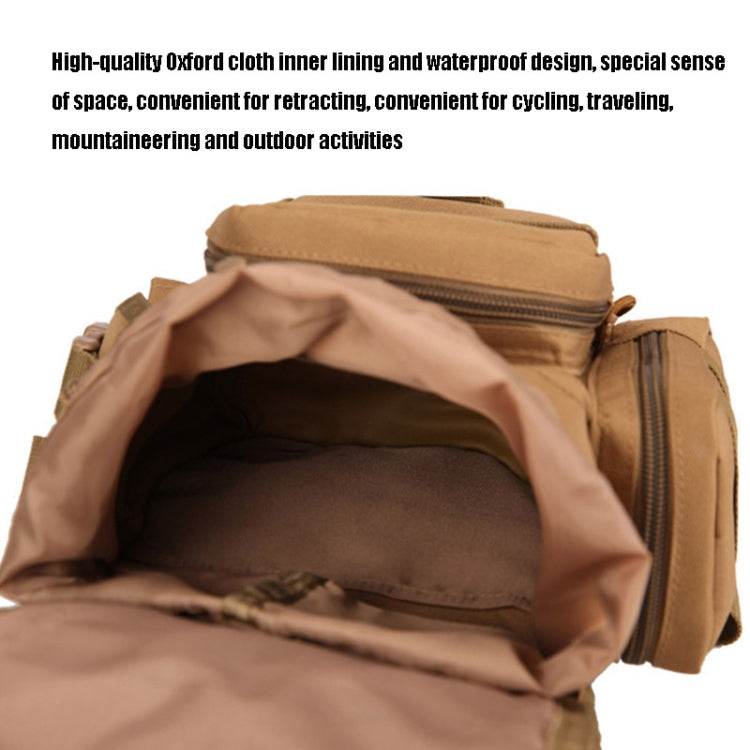 A90 Waterproof Oxford Cloth Messenger Bag Photography Equipment Sports Leg Bag, Black, Brown, Army Green