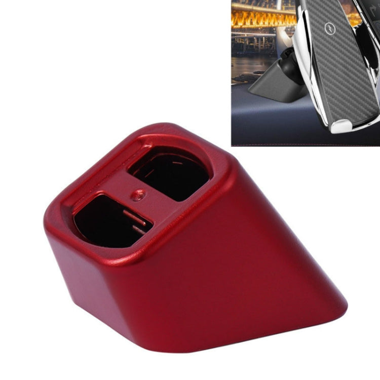 5 PCS Car Phone Holder Base Universal Car Air Outlet Clip Bracket Base, Red, Silver Reflective, Rose Gold Reflective, Golden Reflection