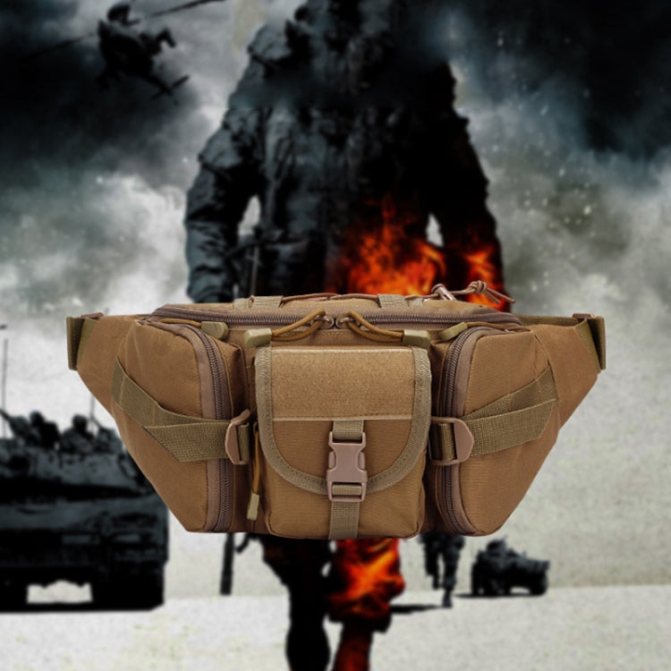 D05 Outdoor Sports Waterproof Waist Bag Fishing Multifunctional Chest Bag, Free Size