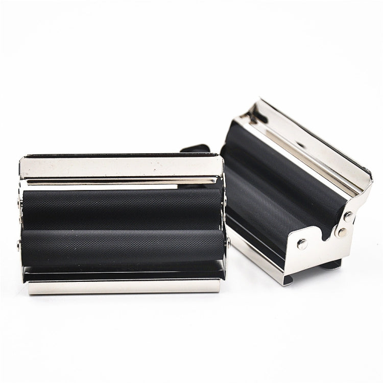 2 PCS Automatic Metal Cigarette Maker With Lid, Specification: 7.3x2.6x2cm, 7.3x2.6x2cm