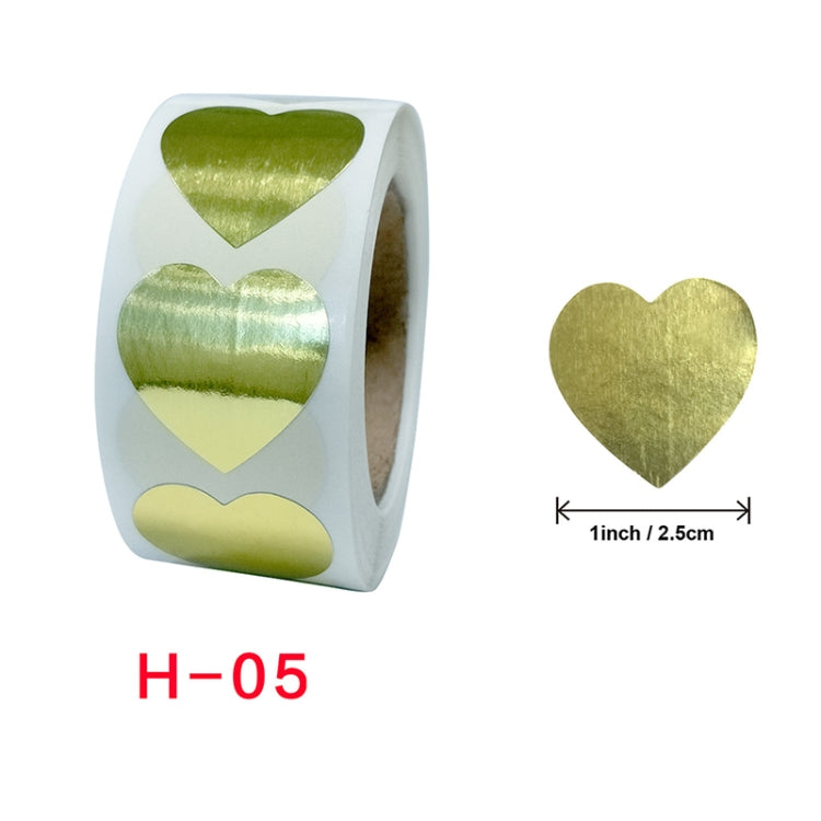 5 PCS Baking Handmade Decorative Stickers Label, 2.5 cm / 1 inch