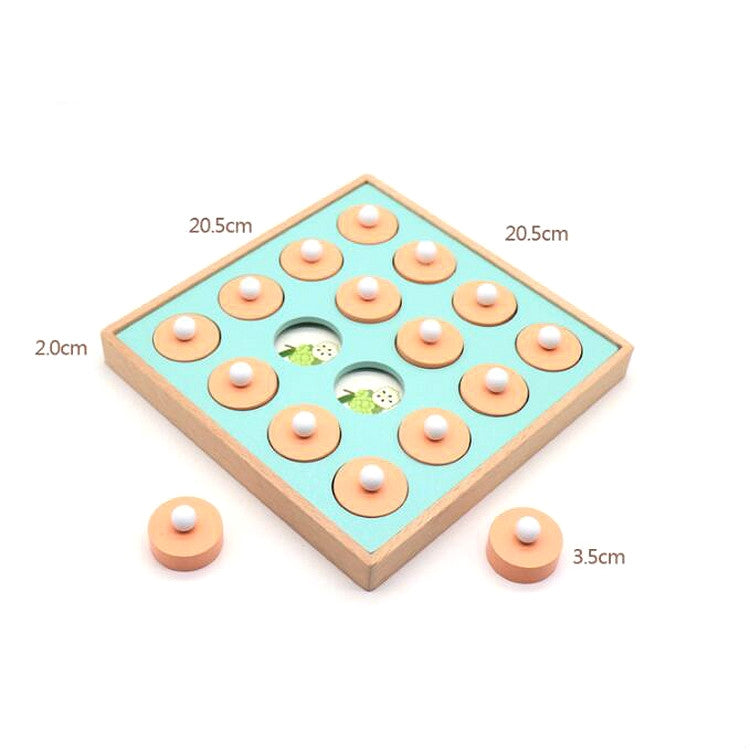 Children Early Education Educational Toys Wooden Memory Chess Intelligence Development Toys, Number and Letter