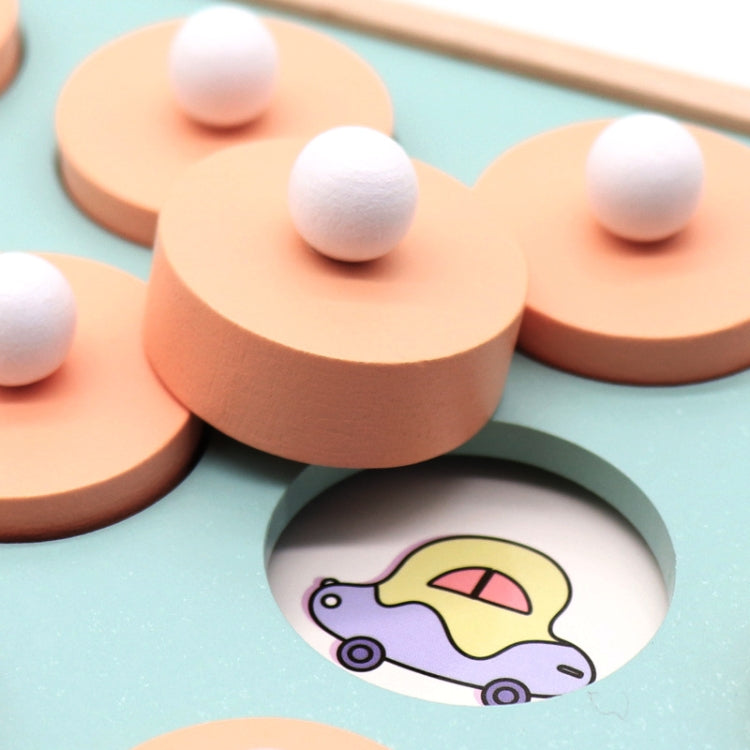 Children Early Education Educational Toys Wooden Memory Chess Intelligence Development Toys, Number and Letter
