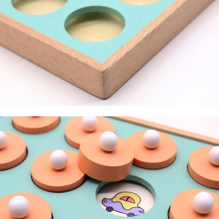 Children Early Education Educational Toys Wooden Memory Chess Intelligence Development Toys, Number and Letter
