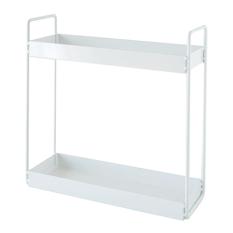 Home Storage Rack Bathroom Narrow Side Shelf, Small (White), Large (White), Small (Black), Large (Black)