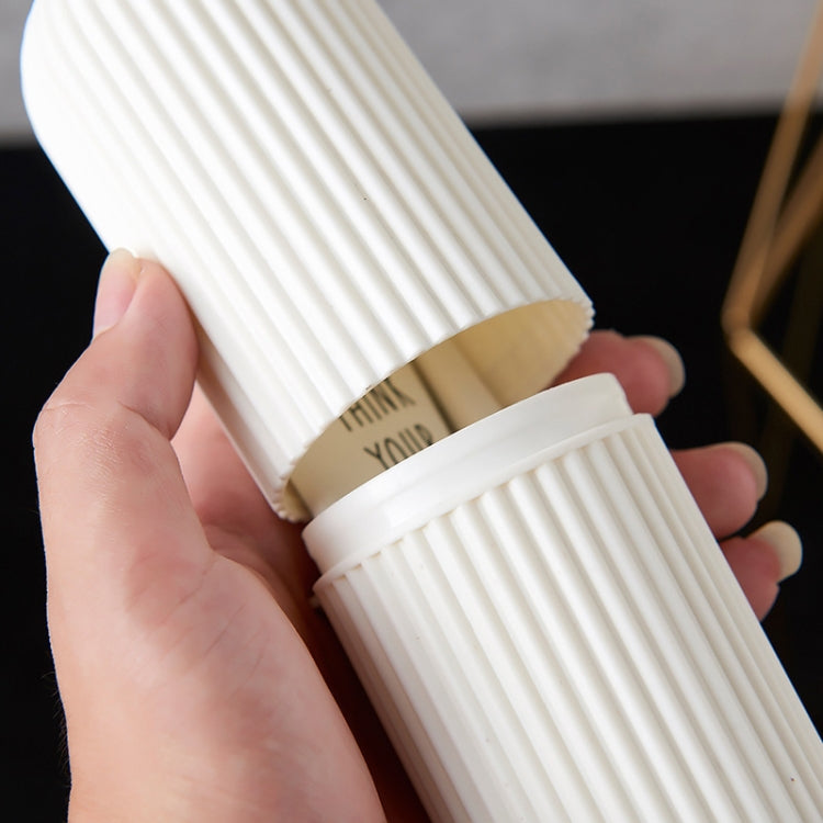 1pc Simple Travel Washing Cup Portable Toothbrush Storage Box Multifunctional Brushing Cup