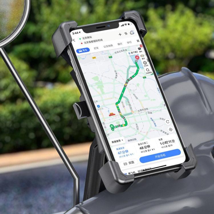 Electric Car Rearview Mirror Mobile Phone Bracket Bicycle Mobile Phone Bracket Motorcycle Handle Mobile Phone Bracket Riding Bracket, Bicycle Handle, Motorcycle Rearview Mirror