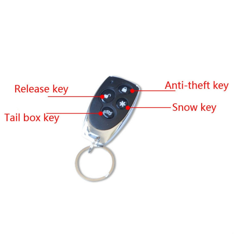 8pcs /Set Car Alarm Remote Control Alarm With Alarm Horn, TSK-100-253