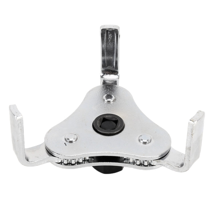 62-102mm Alloy Auto Car Repair Tools Adjustable Two Way Oil Filter Wrench Tool 3 Jaw Remover Tool for Cars Trucks TH4, 62-102mm