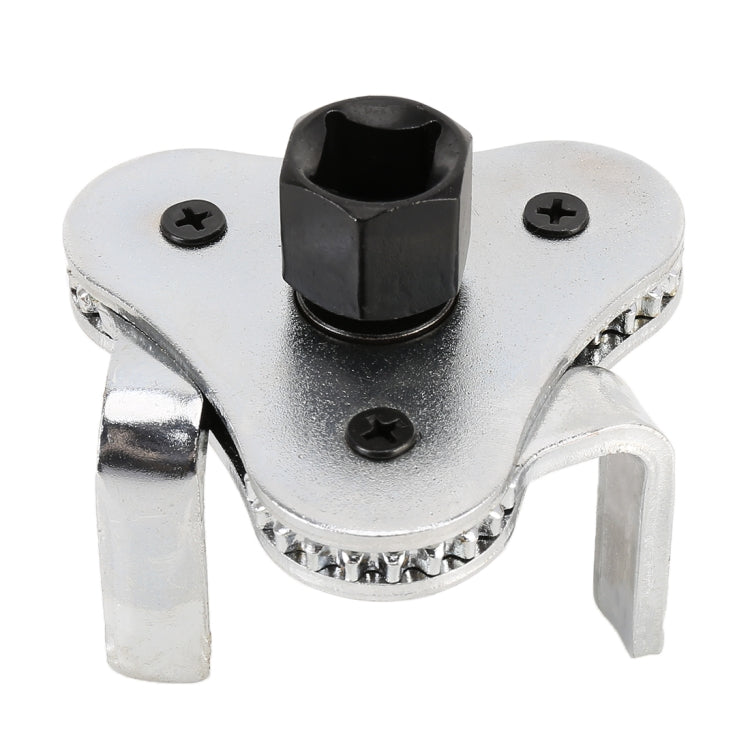 62-102mm Alloy Auto Car Repair Tools Adjustable Two Way Oil Filter Wrench Tool 3 Jaw Remover Tool for Cars Trucks TH4, 62-102mm