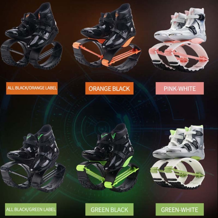 Jumping Shoes Bounce Shoes Indoor Sports Rebound Shoes, 33/35  (Pink White), 33/35 (Green And White), 36/38  (Pink White), 36/38  (Green And White), 36/38 (Orange Black), 36/38  (Green And Black), 36/38 (Black Orange Label), 36/38 (Black Green Label)  ...