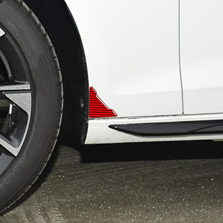 4pcs /Set Car Door Anti-Collision Corner Stickers For Volkswagen Magotan/CC Left-Hand Drive