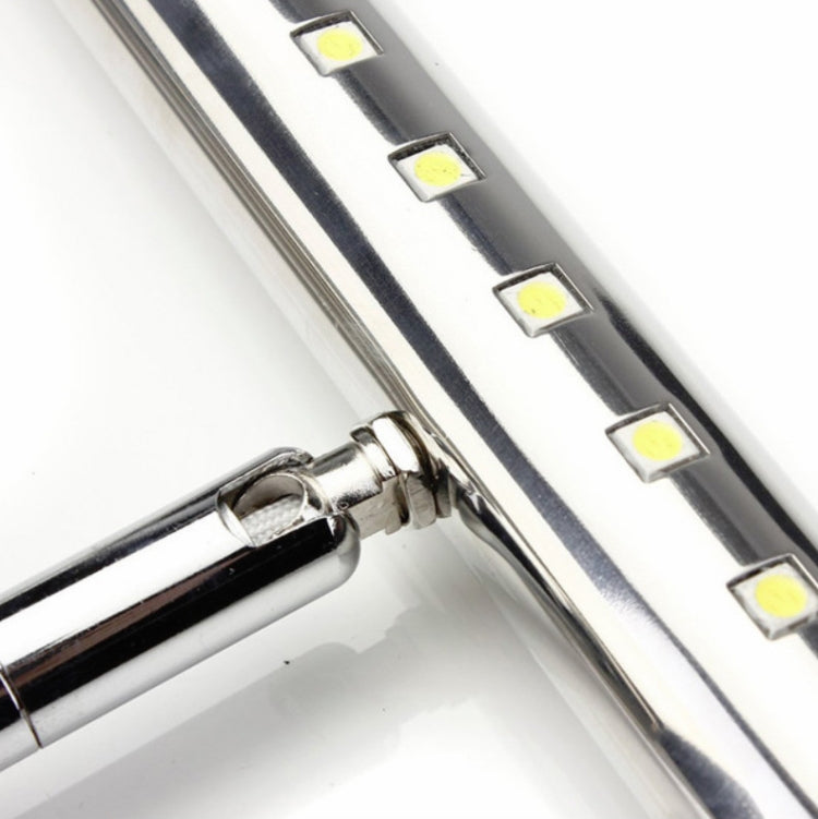 5W LED Wall Lamp Stainless Steel Bathroom Mirror Light, 40CM With Switch