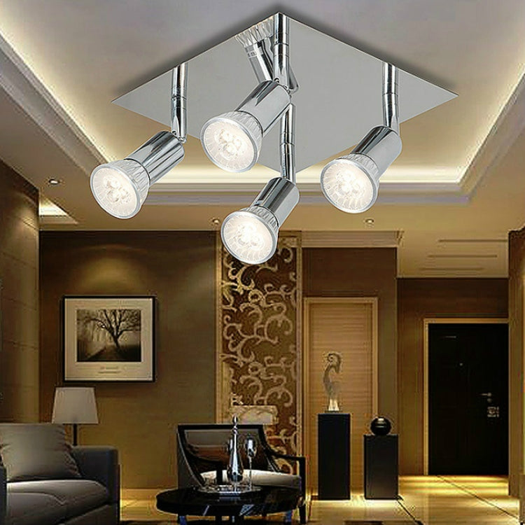 12W Square Spotlight LED Ceiling Light With Adjustable Mirror Front Light, White LIght, Warm LIght, Without Bulb