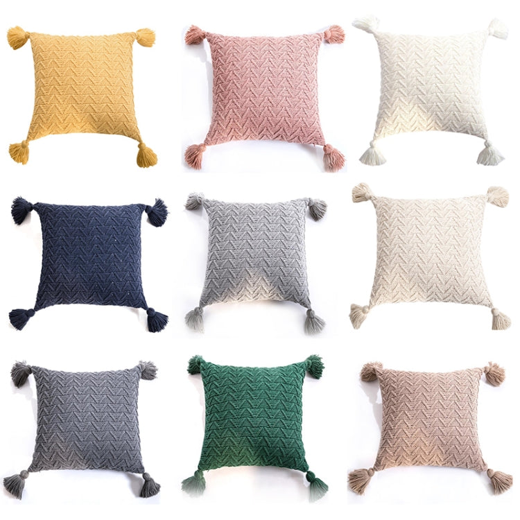 Home Accessories Knitted Pillowcase Without Core, 45 x 45 cm