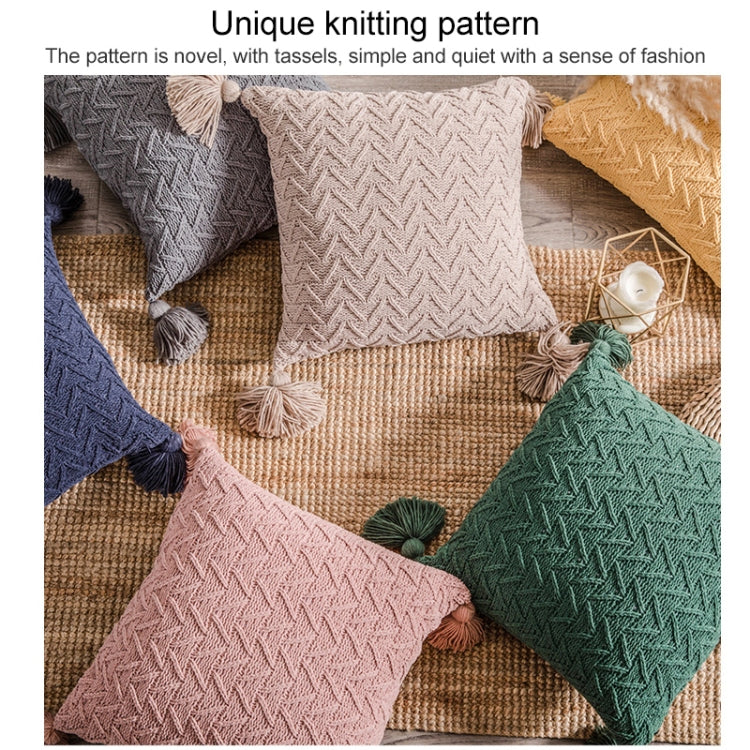 Home Accessories Knitted Pillowcase Without Core, 45 x 45 cm