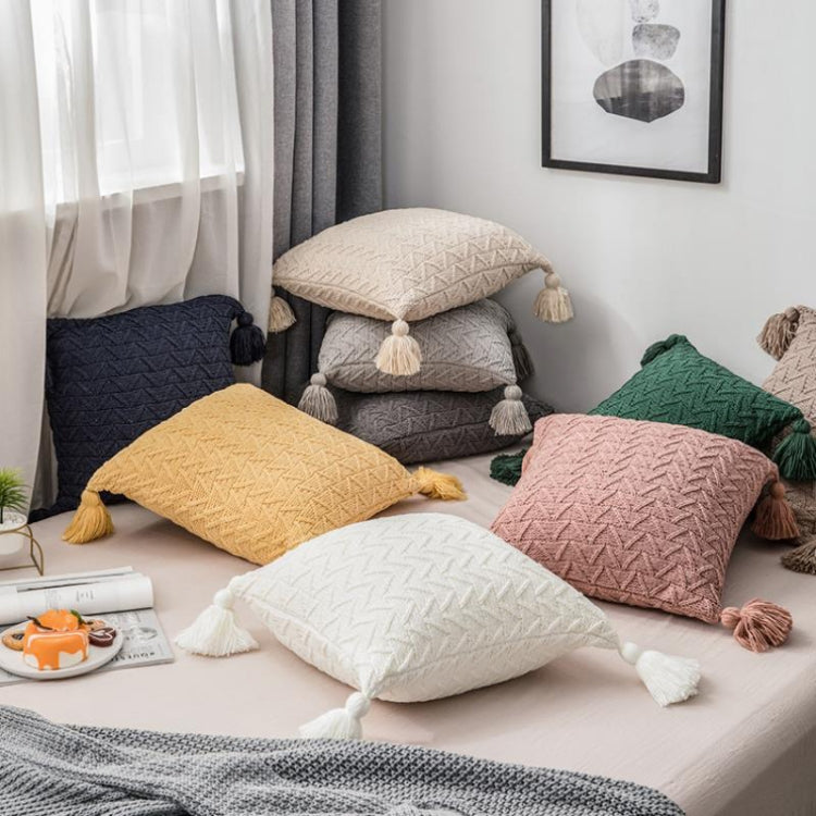Home Accessories Knitted Pillowcase Without Core, 45 x 45 cm
