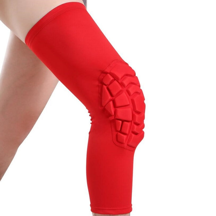 Hot Pressed Honeycomb Knee Pads Basketball Climbing Sports Knee Pads Protective Gear, S (Black), M (Black), L (Black), XL (Black), XXL (Black), S (White), M (White), L (White), XL (White), XXL (White), S (Red ), M (Red ), L (Red ), XL (Red ), XXL (Red ...
