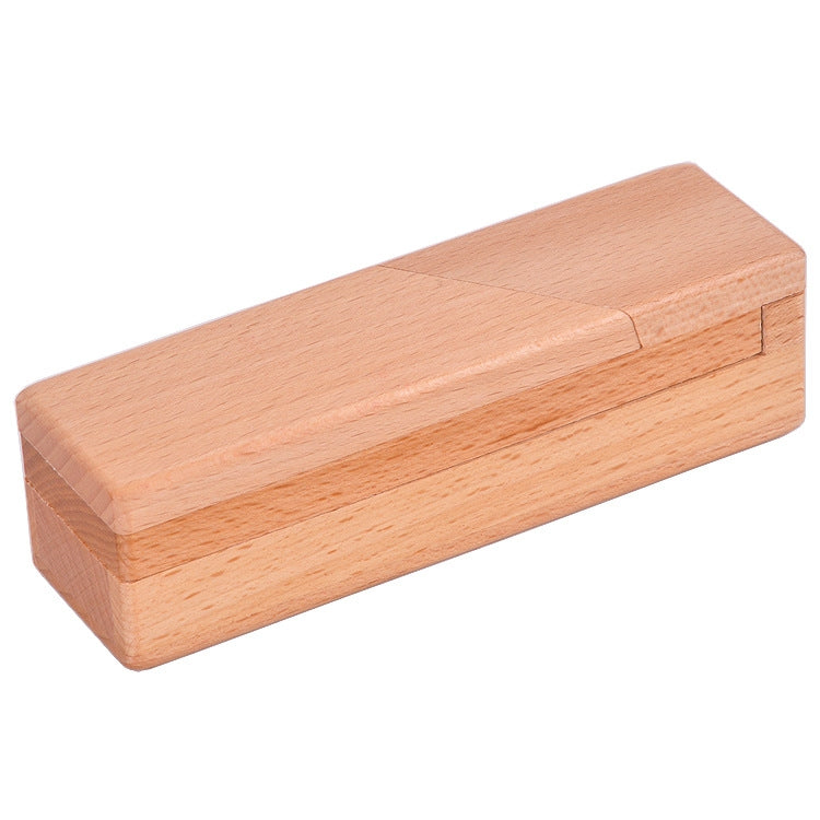 2 PCS Wooden Adult Classical Educational Toys Luban Lock Mysterious Machine Box, Machine Box