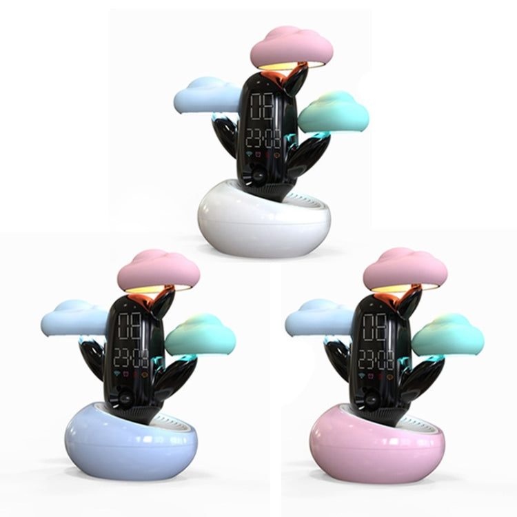 Cloud Weather Time Light Multifunctional Smart Induction Child Wake Up Alarm Clock