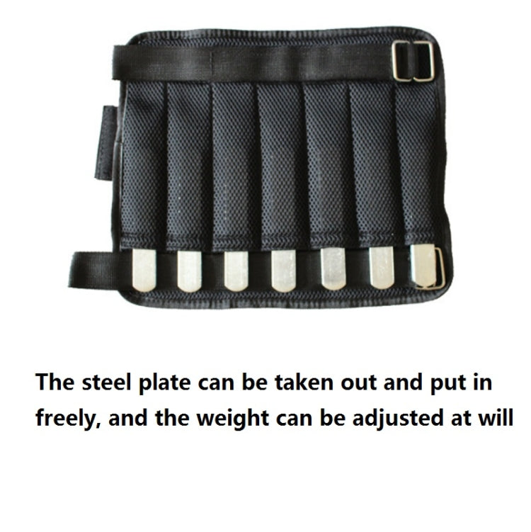 Weight-Bearing Running Sandbag Leg&Hand Lead Steel Plate Adjustable Sports Invisible Sandbag, 1kg for Hands, 2kg for Hands, 3kg for Hands, 4kg for Hands, 5kg for Hands, 1kg for Legs, 2kg for Legs, 3kg for Legs, 4kg for Legs, 5kg for Legs, 6kg for Legs ...