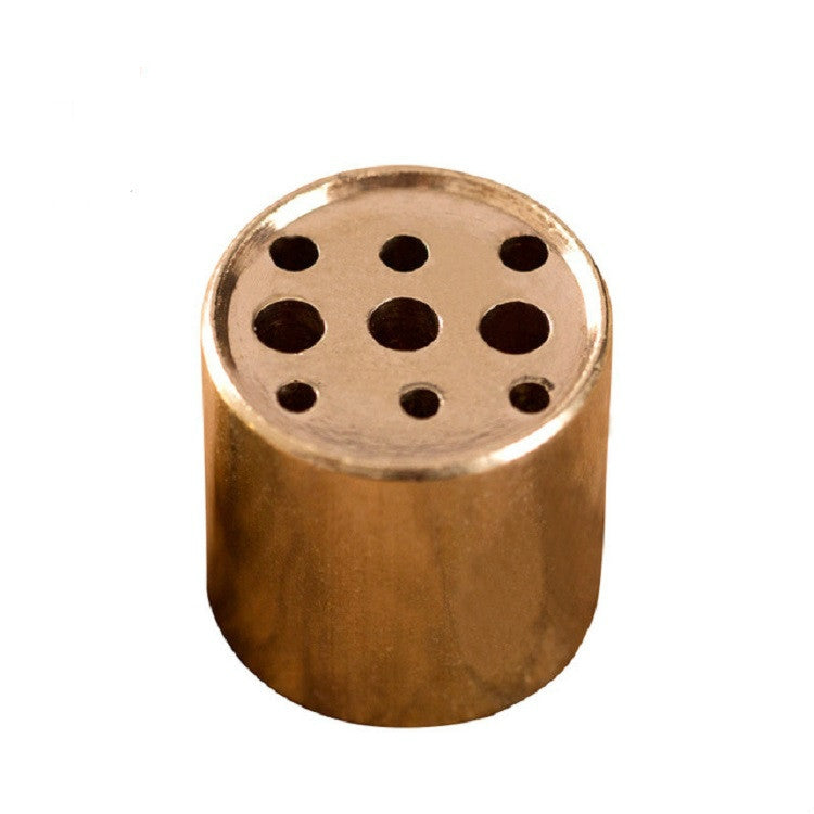 5 PCS Copper Nine-hole Incense Stick Incense Plate Incense Porous Incense Burner, Medium