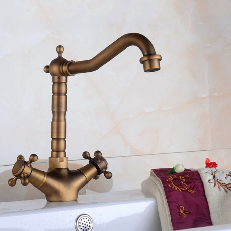 Basin Rotatable Faucet Single Hole Hot And Cold Copper Faucet, Basin Rotatable Faucet