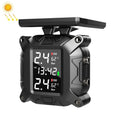 M9 Motorcycle Tire Pressure Monitor Solar Wireless External High-Precision Monitoring Waterproof Detector，Random Style Delivery, M9