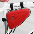 CBR  EVA Hard Shell Bag Mountain Bike Bicycle Triangle Bag Saddle Bag, Red, Black, Gray